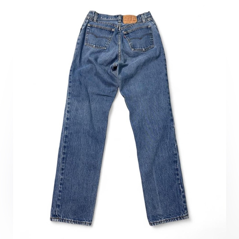 Vintage 80s/90s Levi’s 501 button fly medium wash jeans women’s 13 made USA